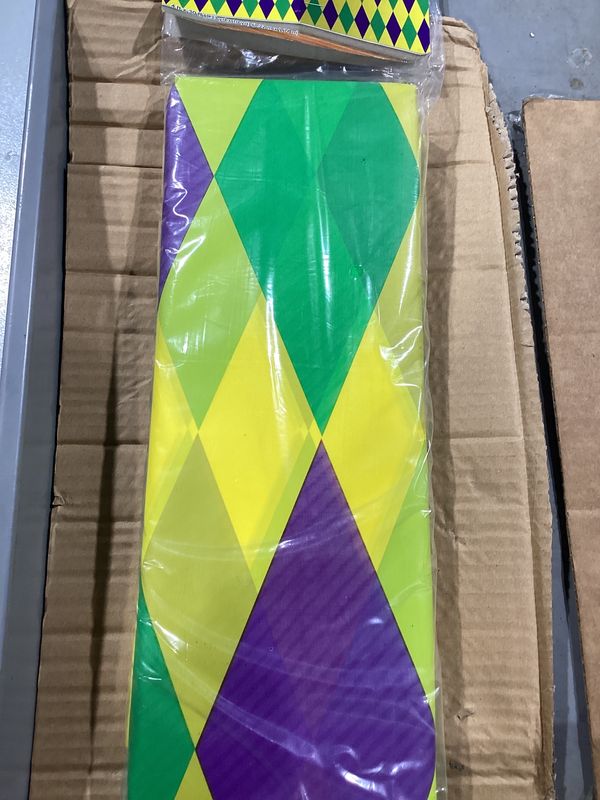Mardi Gras Harlequin Backdrop 4' x 30' (Each)