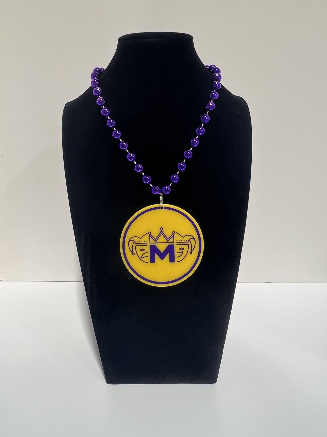 Mobile Mardi Gras Medallion - Gold Medallion - single