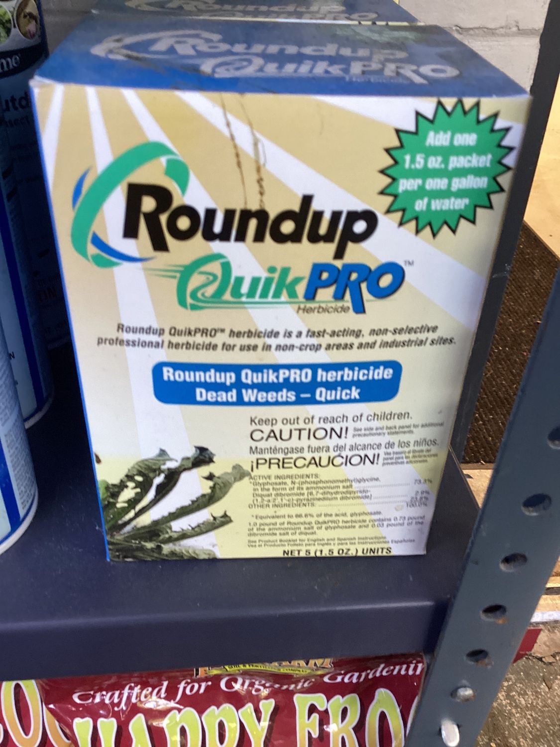 Roundup QuikPRO Herbicide- 5 x 1.5 oz