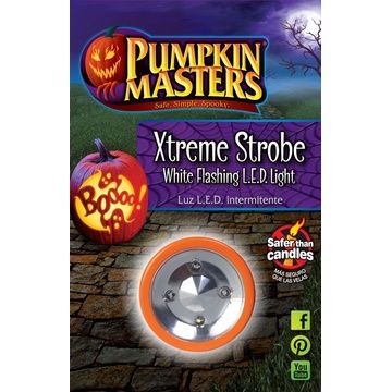 Xtreme L.E.D. Strobe Light Clear by Pumpkin Masters