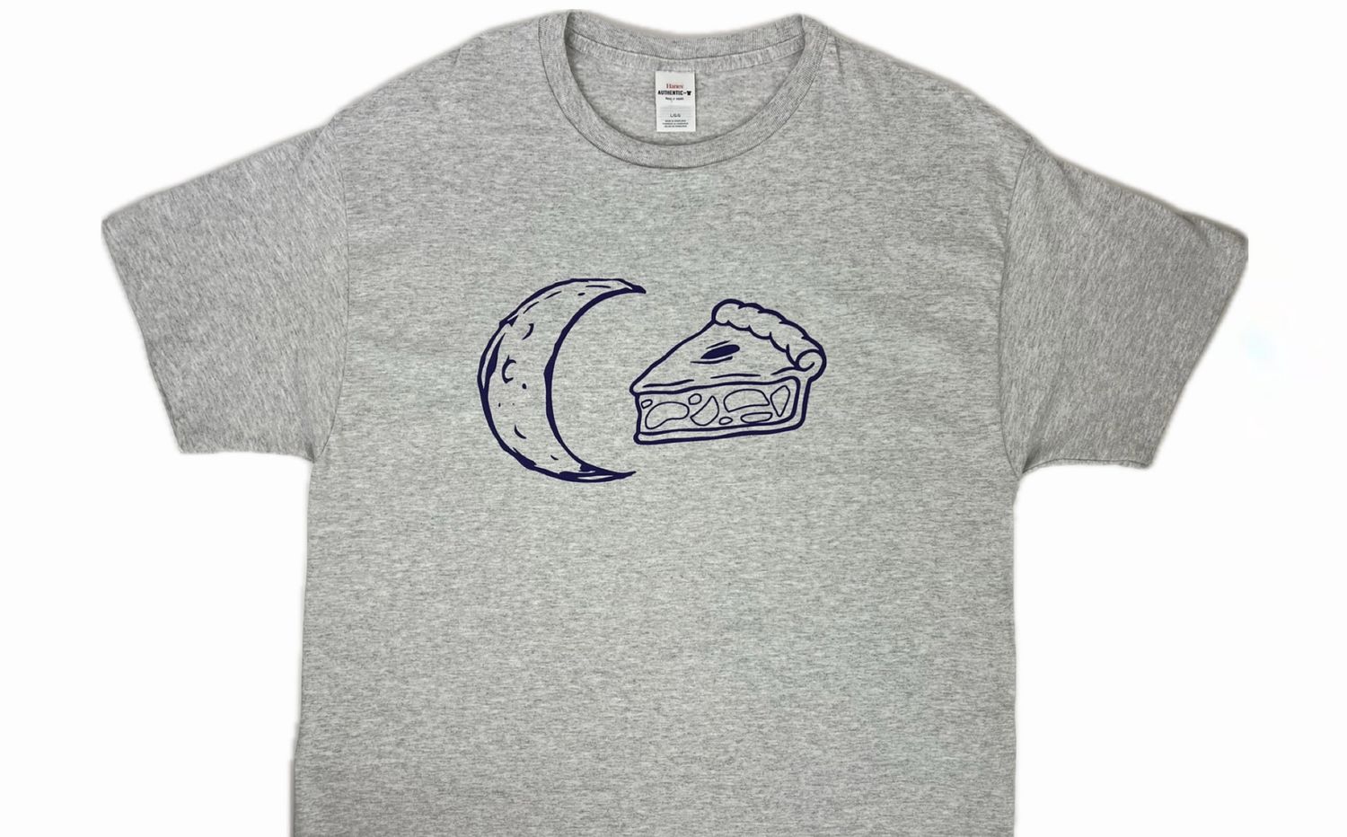 Moon + Pie Short Sleeve Tee, Size: Small