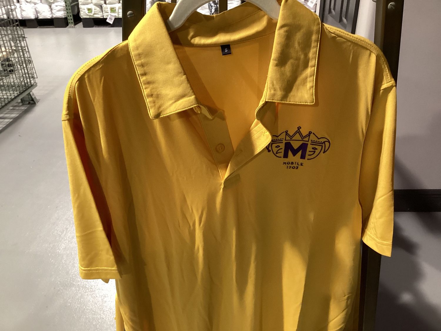Mobile Mardi Gras Polo, Color: G, Size: 2XL
