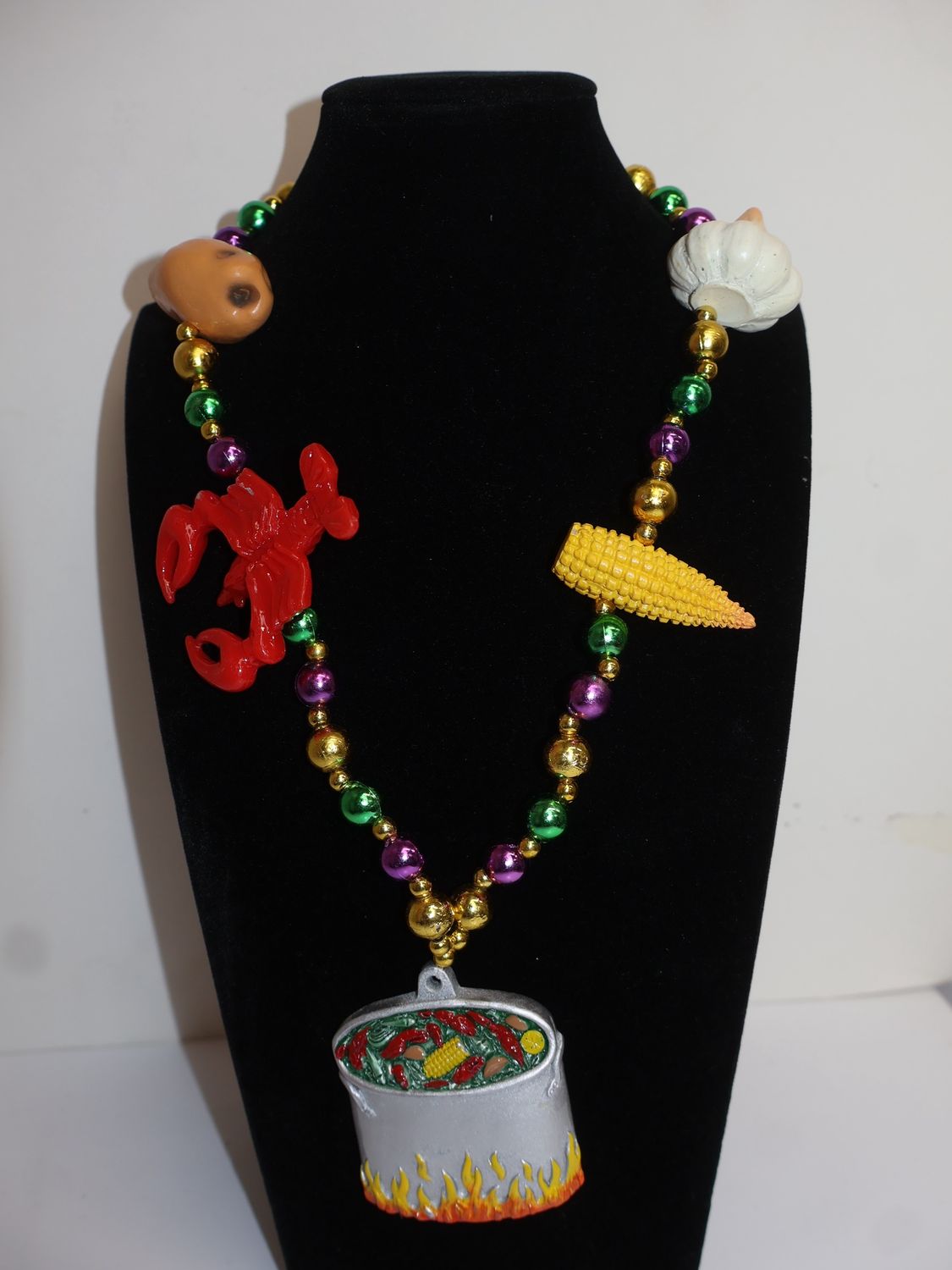 42" Crawfish Boil Bead single