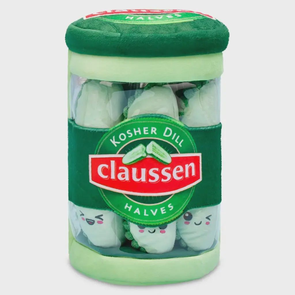 Claussen Pickles Packaging Plush 10"