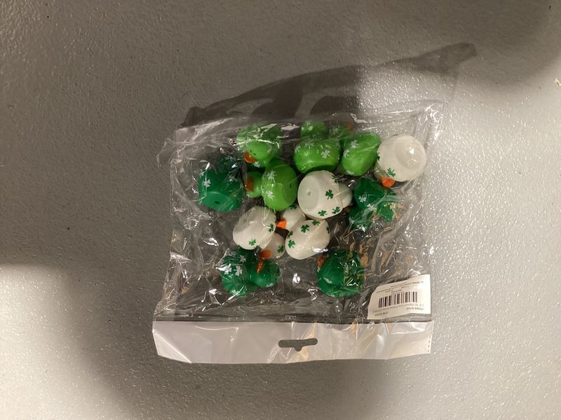 1.5&quot; St. Patrick&#39;s Day Rubber Ducks (Dozen)