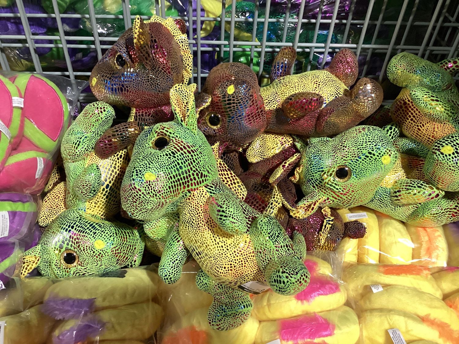 10.5" Standing Shiny Dragons (Dozen)