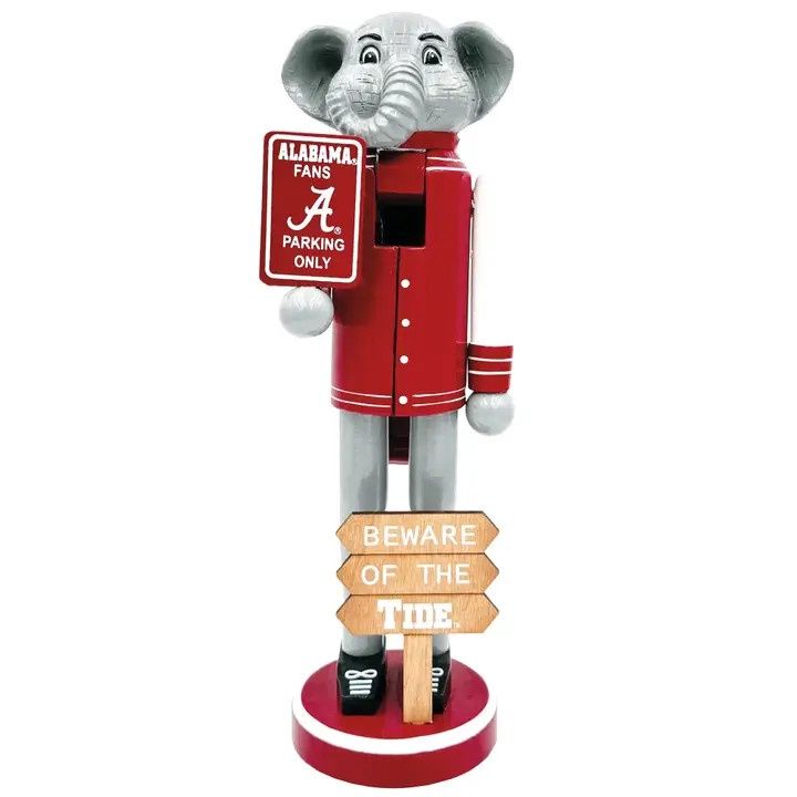 12" Alabama Beware of Tide Nutcracker