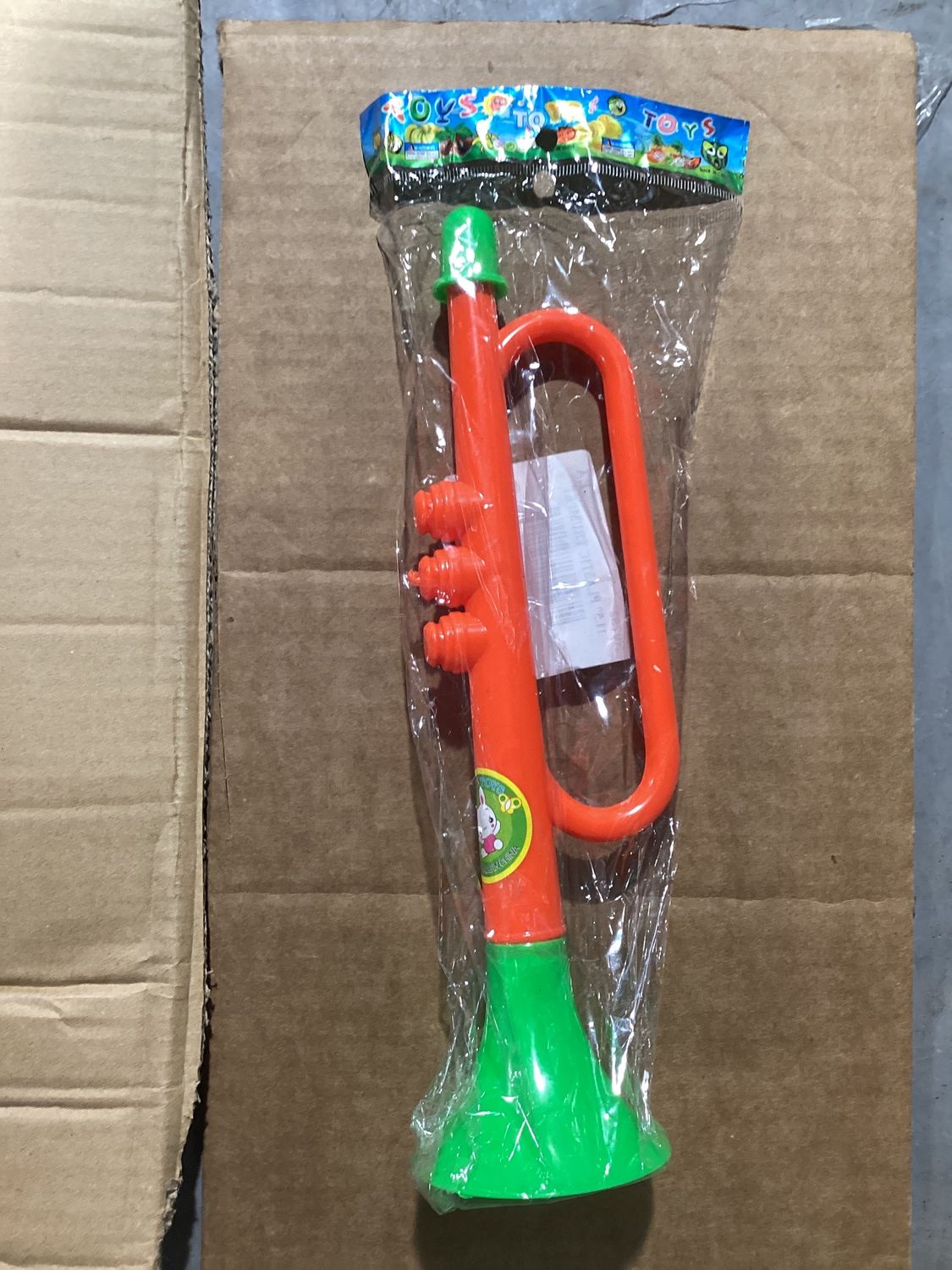 11.5" Plastic Trumpet (Each)