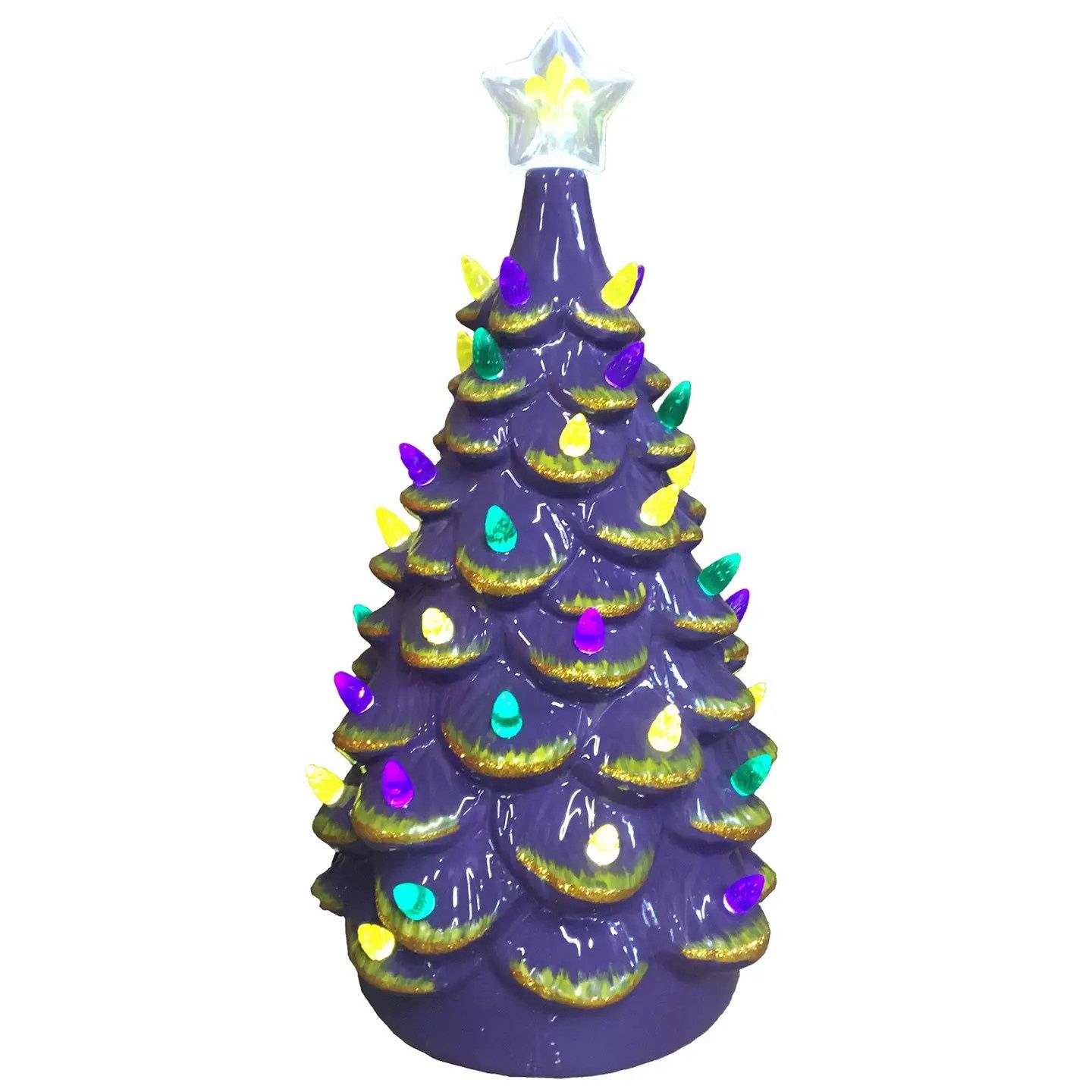14" Mardi Gras Tree (Each)
