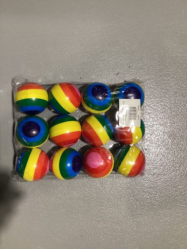 2.5" Rainbow Ball (Dozen)