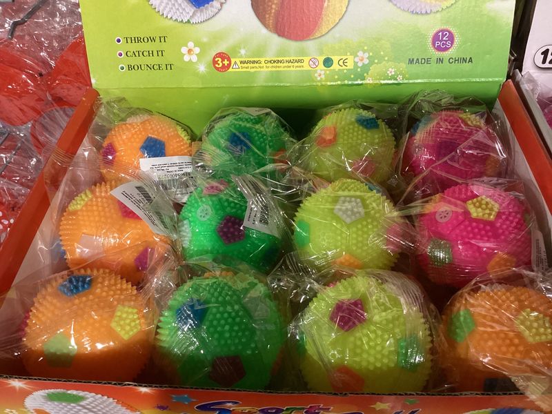 2.5" Soccer Bounce Ball - Assorted Colors (Each)
