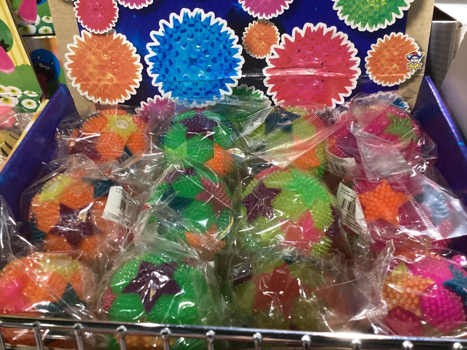 2.5" Star Bounce Ball - Assorted Colors (Each)