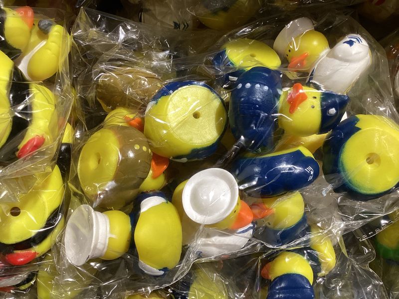 2&quot; Army, Navy, Air Force and Marine Rubber Ducks (Dozen)