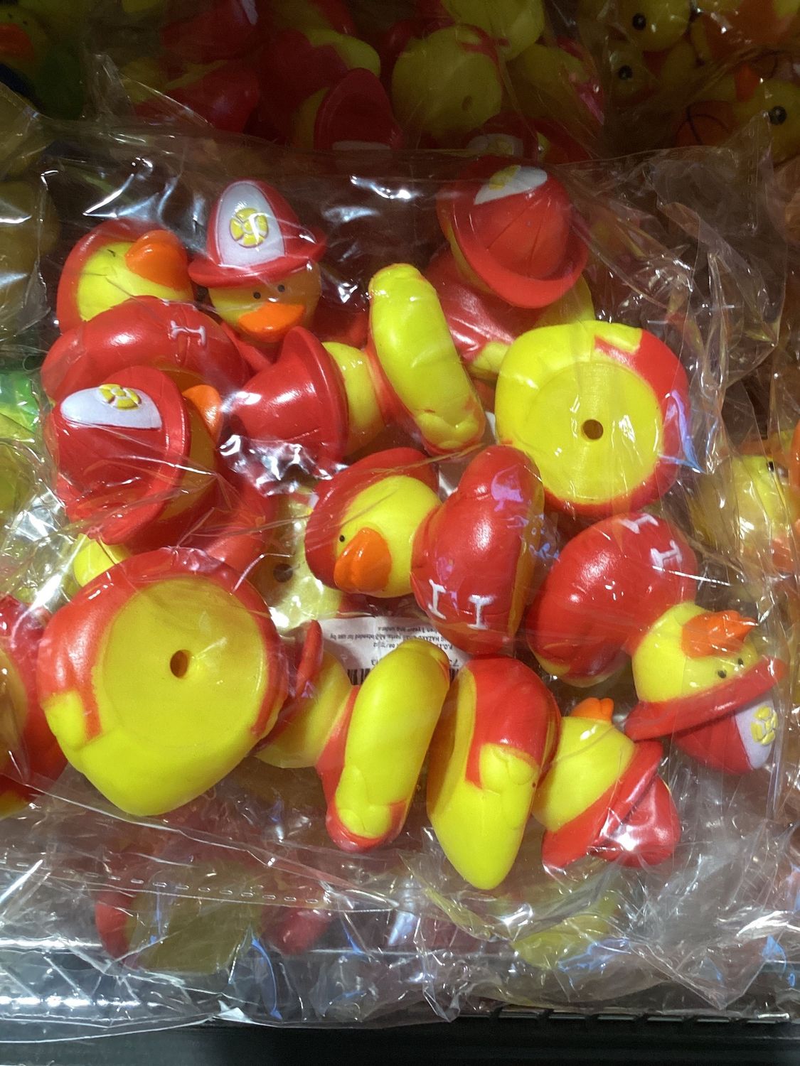 2" Firefighters Rubber Ducks (Dozen)