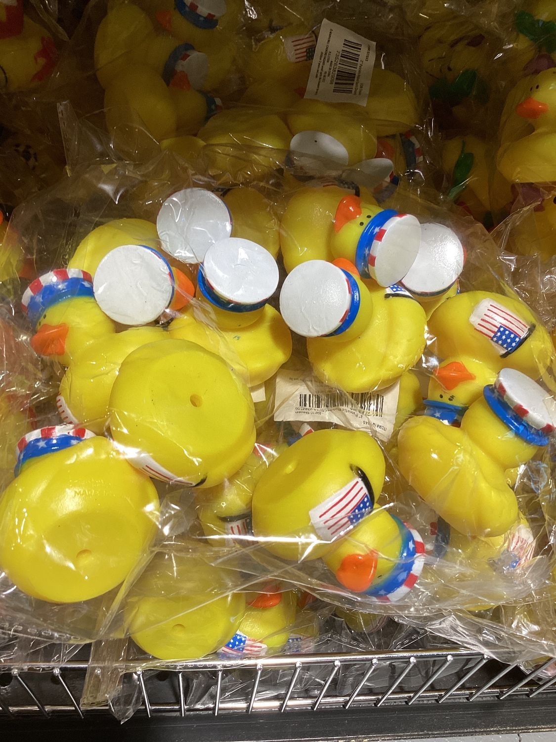 2" Patriotic Rubber Ducks (Dozen)
