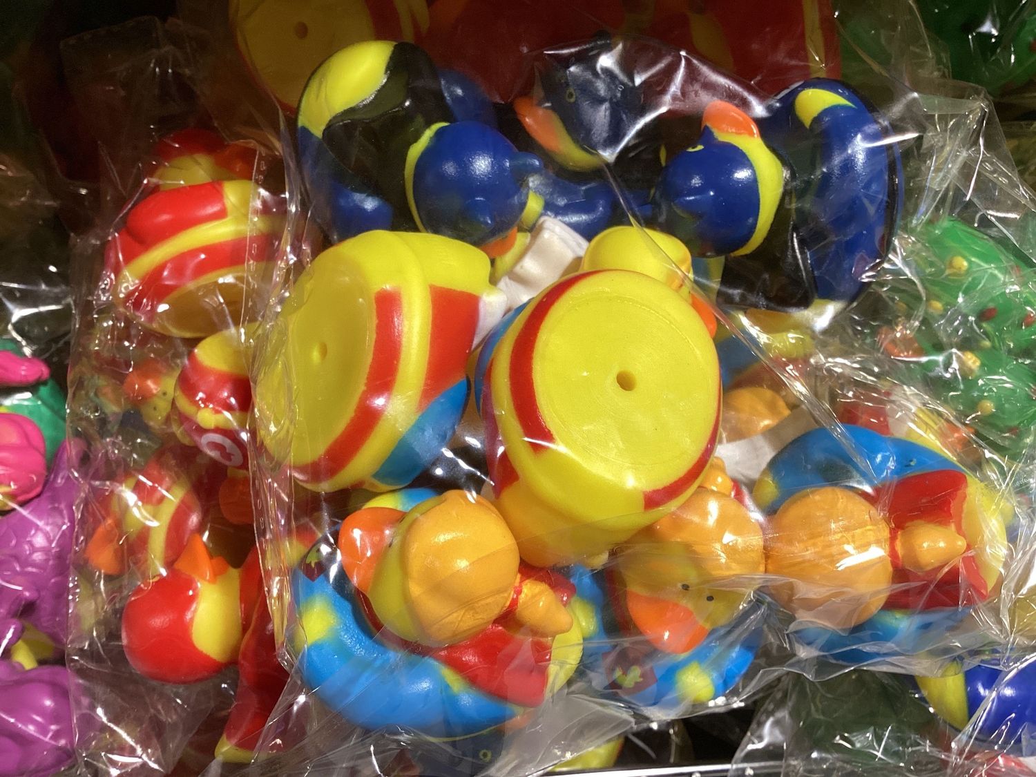 2" Superhero Rubber Ducks (Dozen)