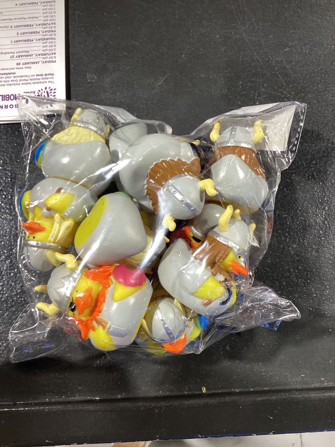 2" Vikings Rubber Ducks (Dozen)