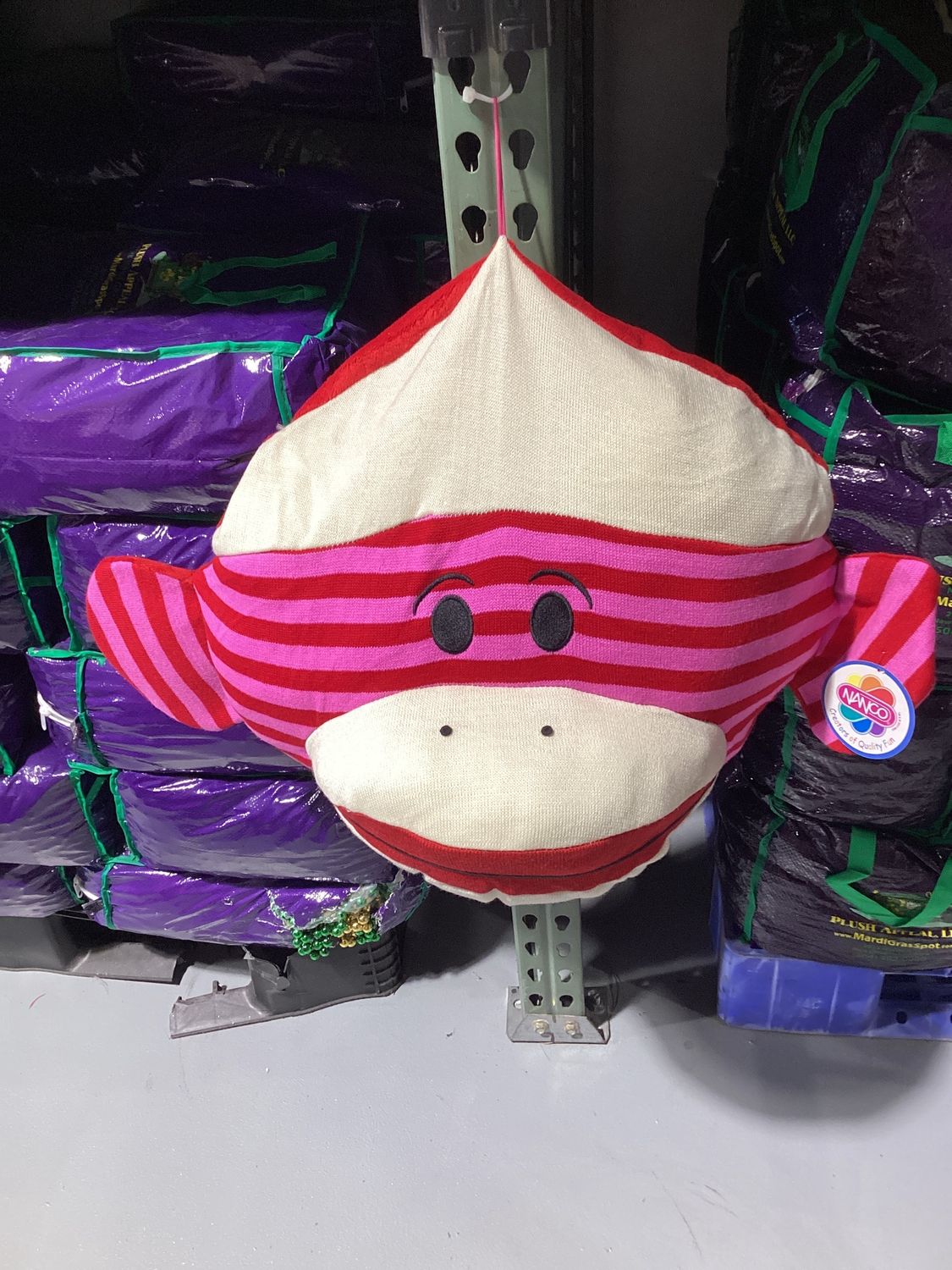 20" x 23" Sock Monkey Head (Each)