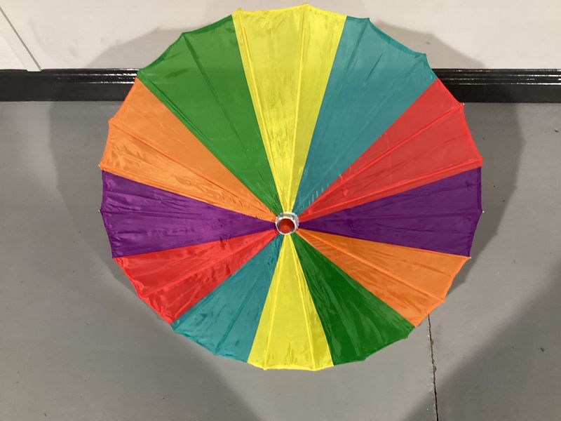 21.5" Rainbow Parasol (Each)