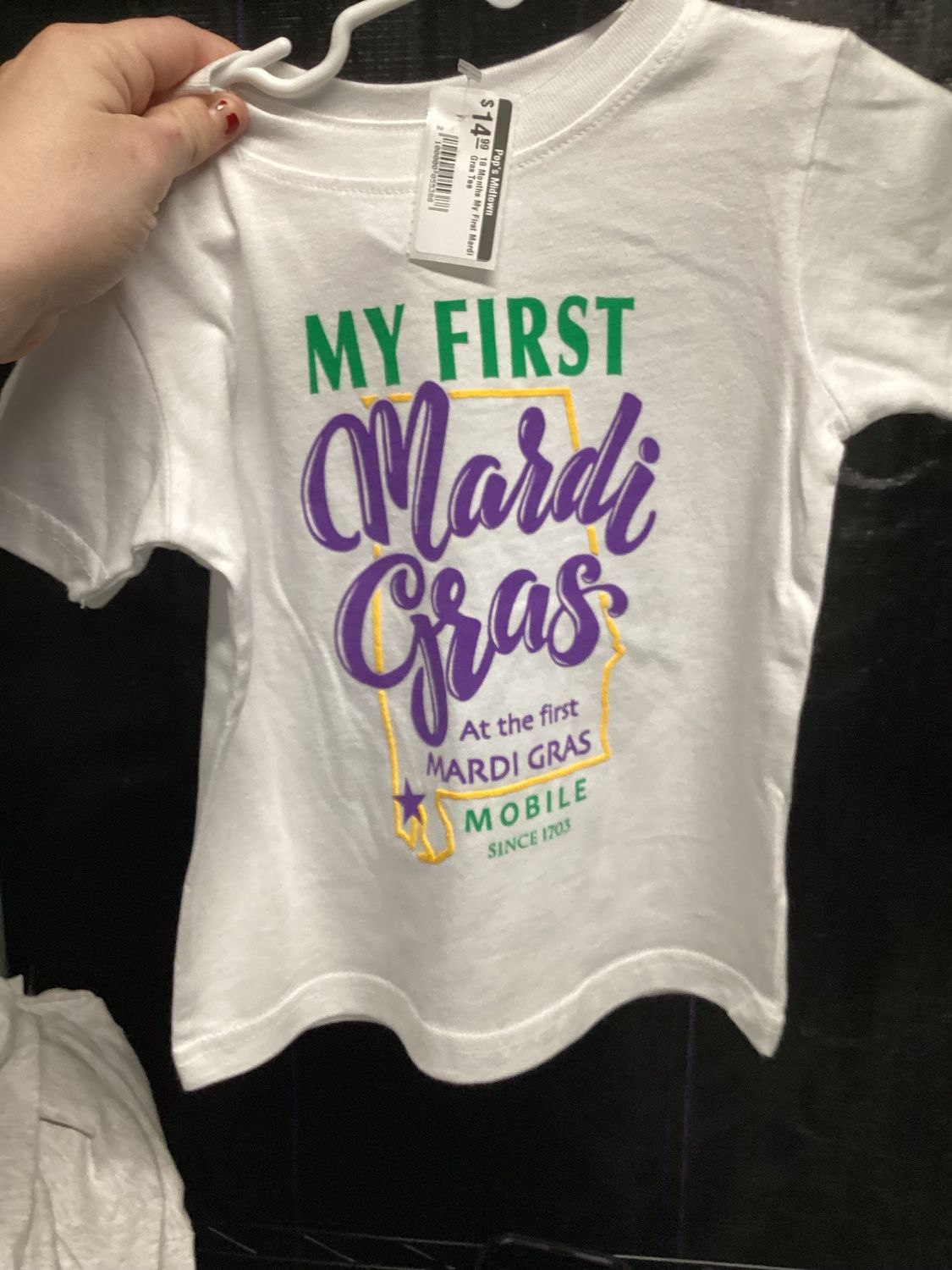 24 Months My First Mardi Gras Tee