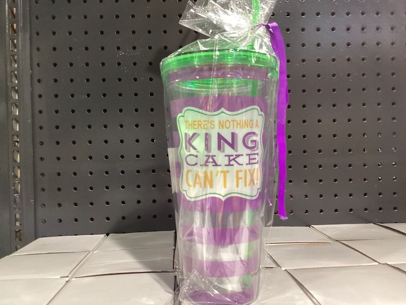 22oz There's Nothing A King Cake Can't Fix Tumbler (Each)