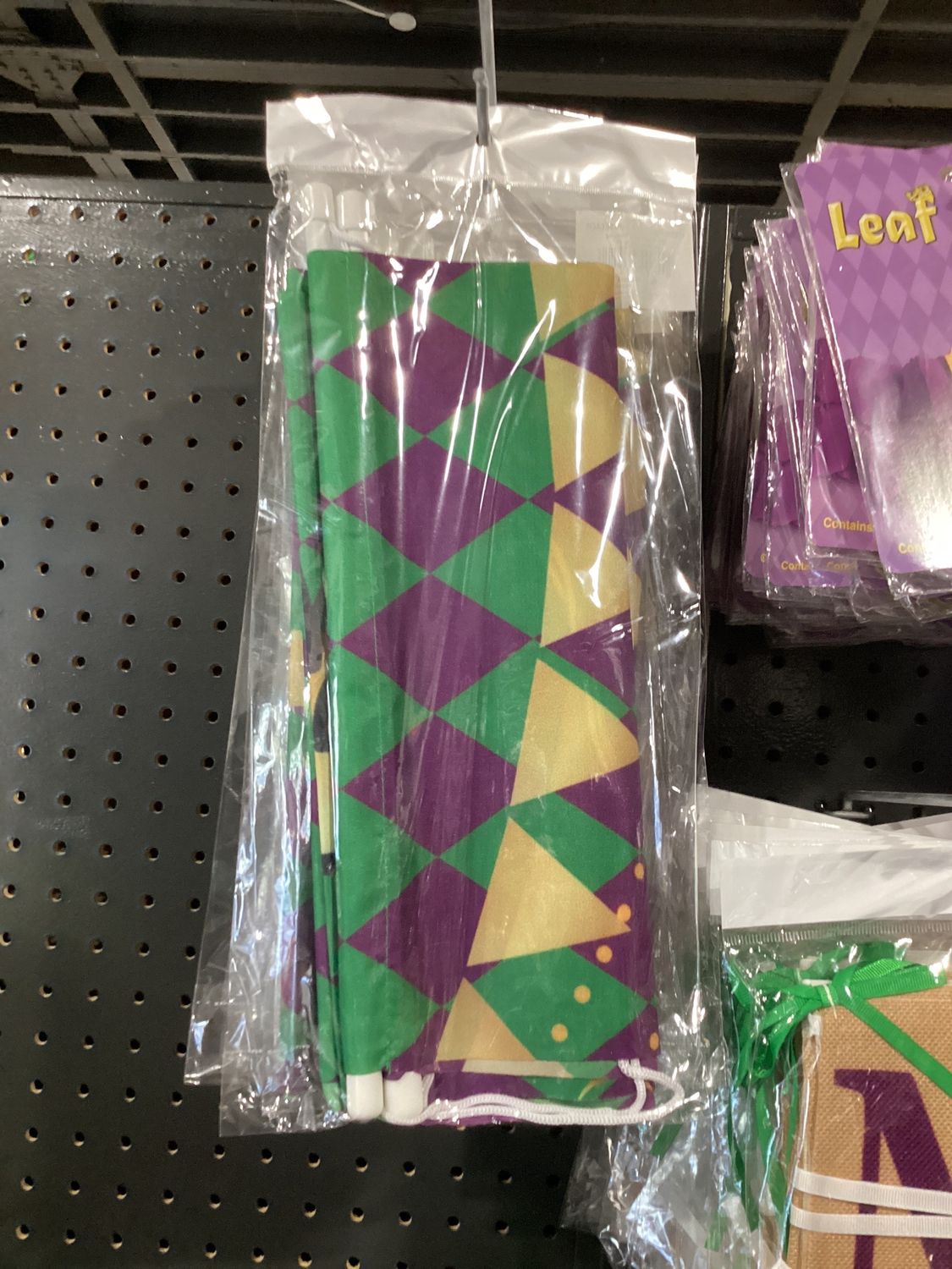 2pc Mardi Gras Hanging Banner - 70" x 11" (Each)