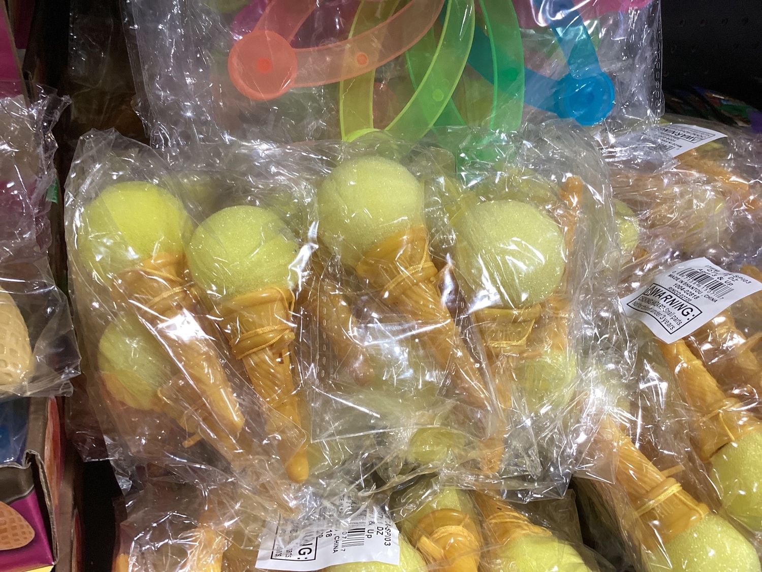 3.5" Sponge Ice Cream Launcher (Dozen)