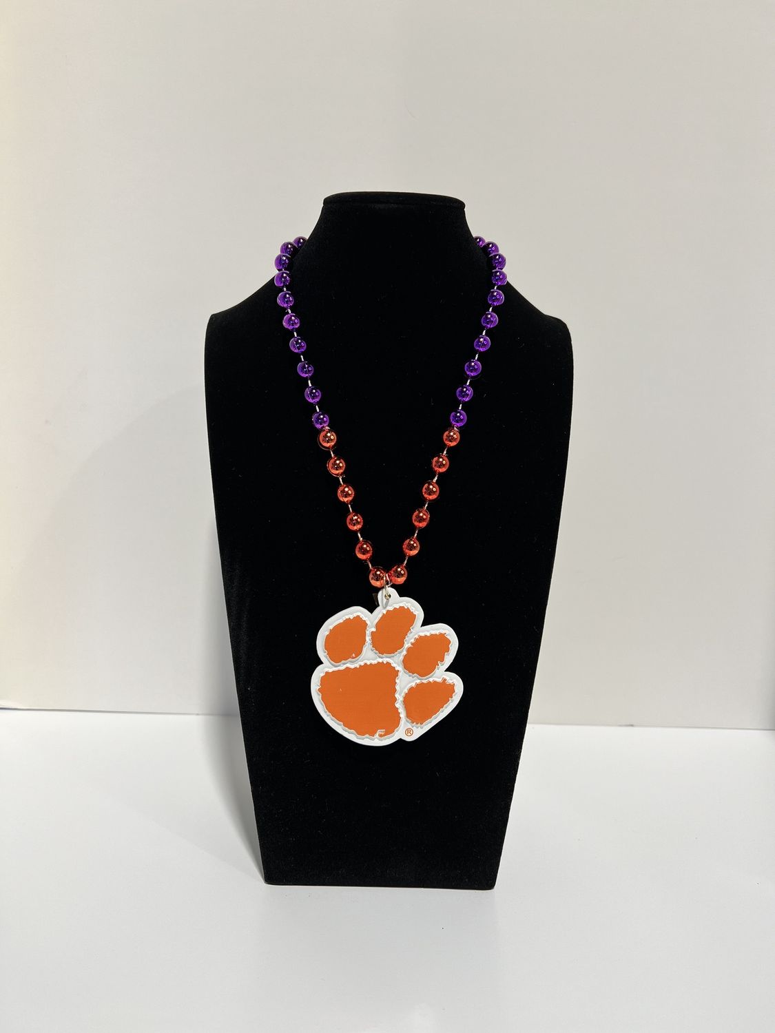 36" Collegiate Clemson Licensed Bead (Each)