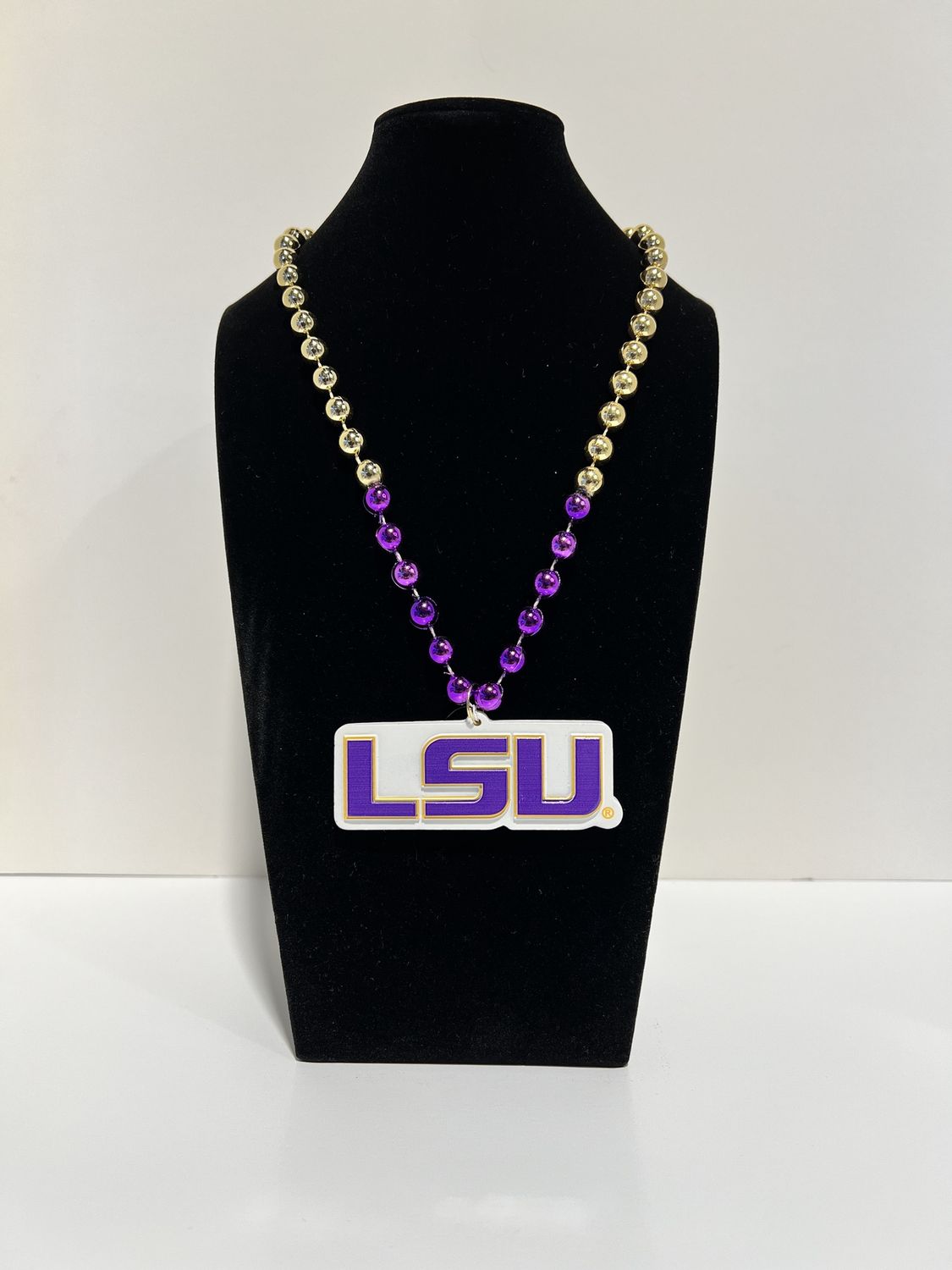 36" Collegiate LSU Tigers Licensed Bead (Each)
