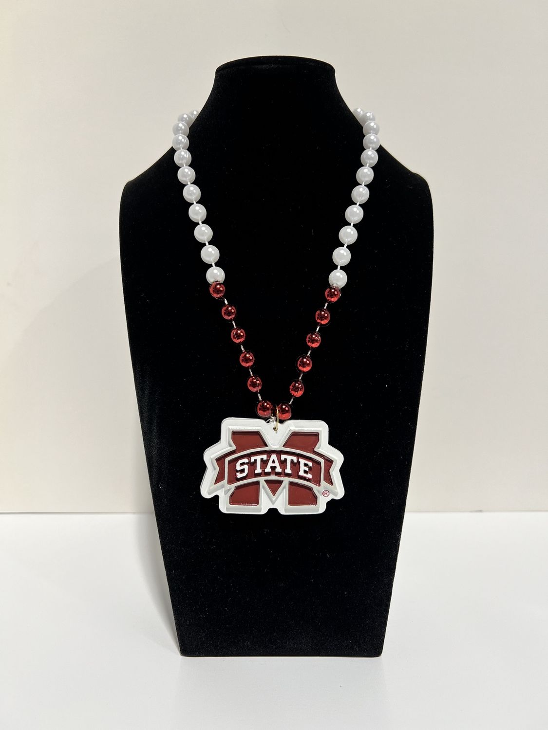 36" Collegiate Mississippi State University Licensed Bead (Each)