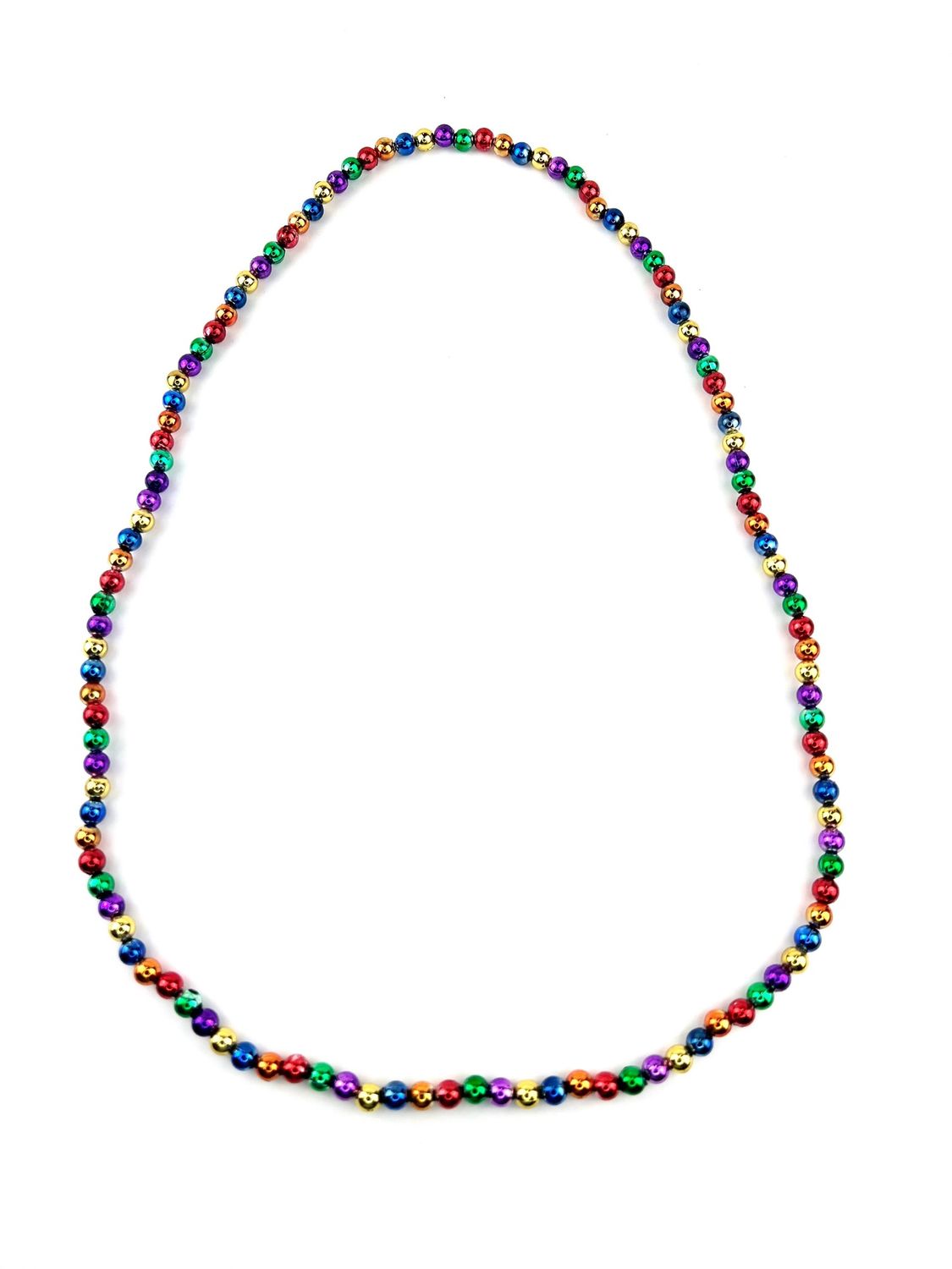 36" 8mm Rainbow Handstrung Bead (Dozen)