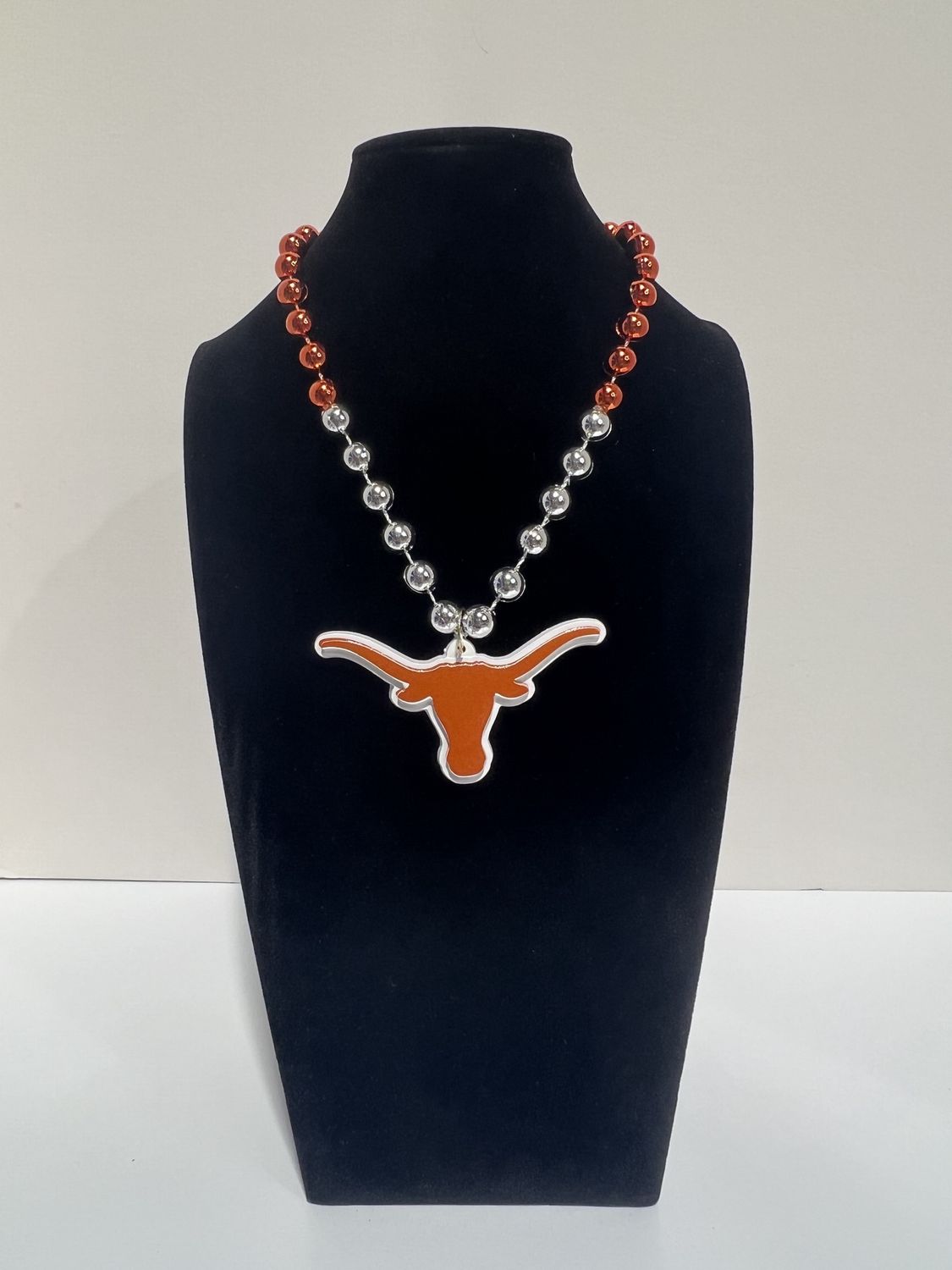 36" Collegiate Texas Longhorn Licensed Bead (Each)
