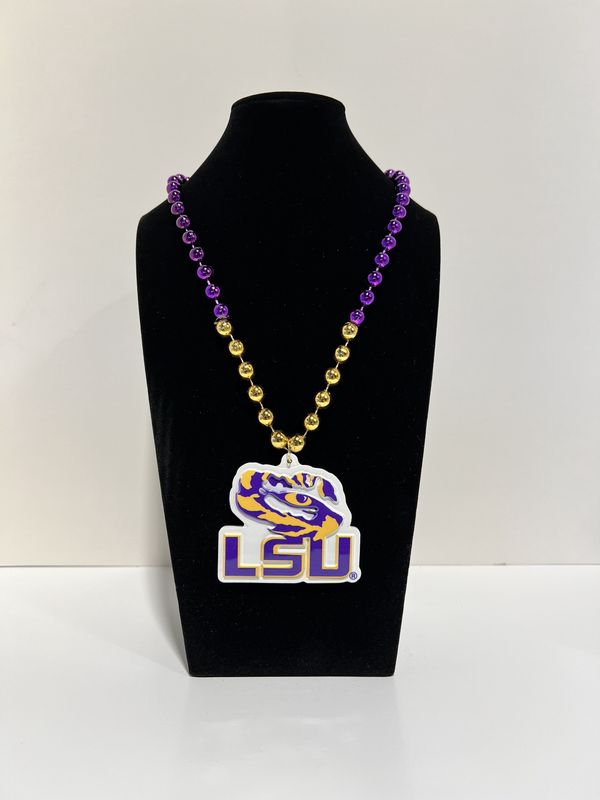 36&quot; LSU Eye of The Tiger Collegiate Bead (Each)