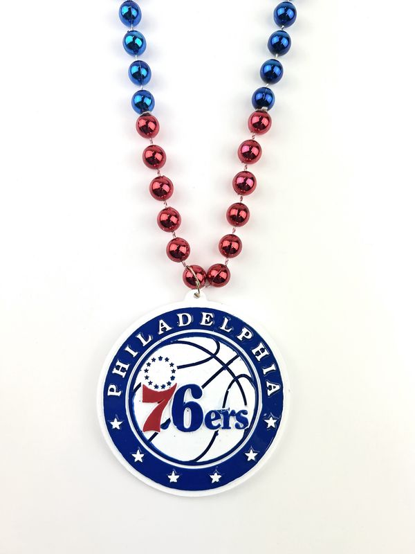 36&quot; NBA Licensed Philadelphia 76ers Bead (Each)