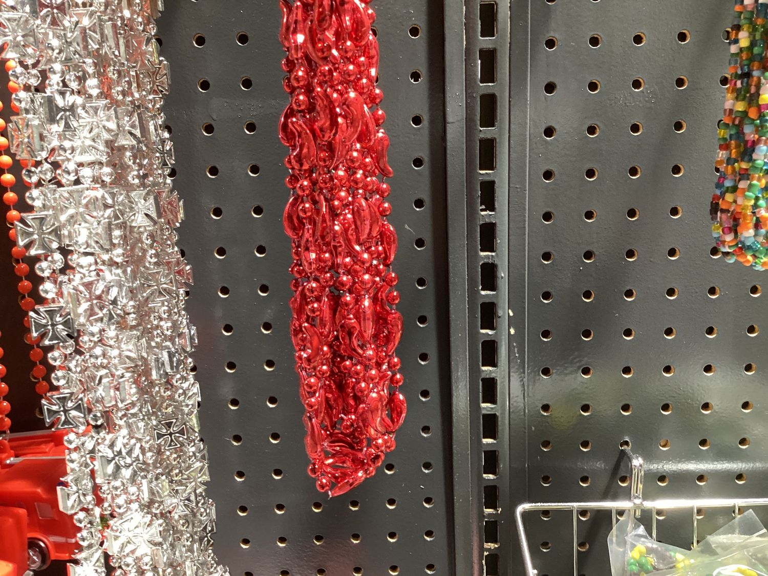 36" Mini Chili Pepper Bead (Dozen)