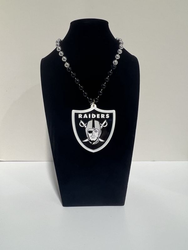 36&quot; NFL Licensed Raiders Bead (Each)