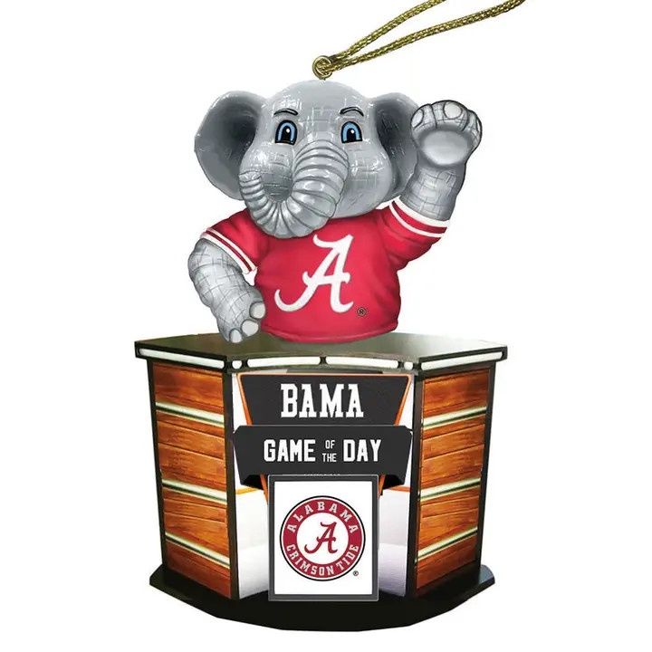 4" Alabama Gameday Ornament