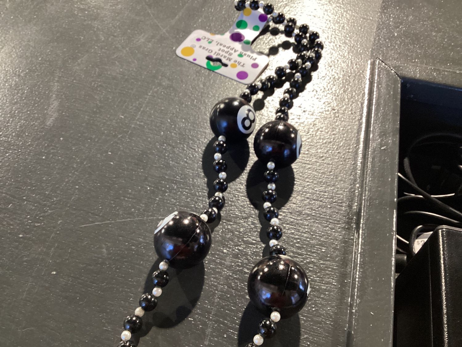 42" 8-Ball Necklace single