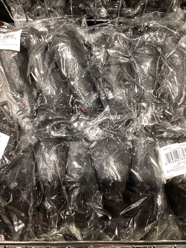 6.5" Rubber Rat (Pack of 6)