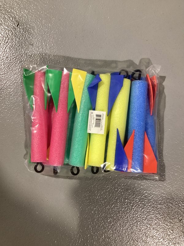 6.5" Foam Finger Flyer Rocket (Dozen)