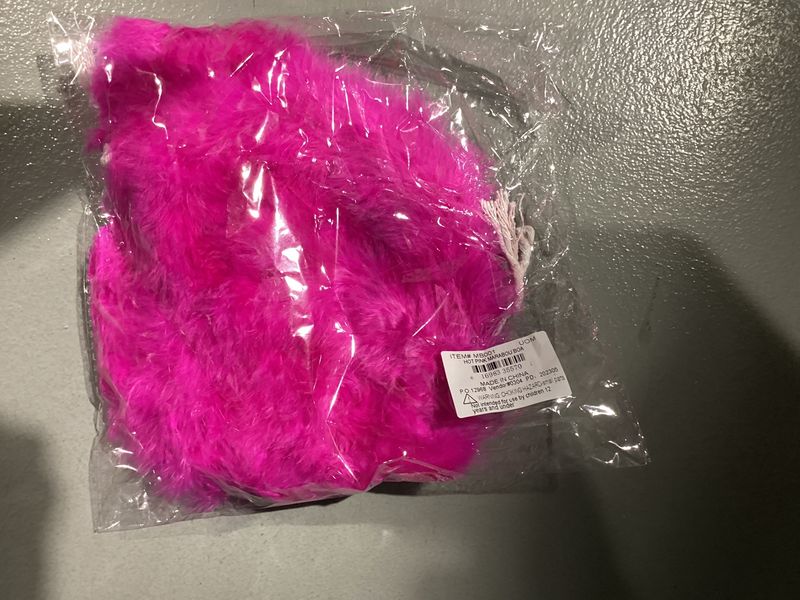 6' Hot Pink Marabou Boa 25 Grams (Each)