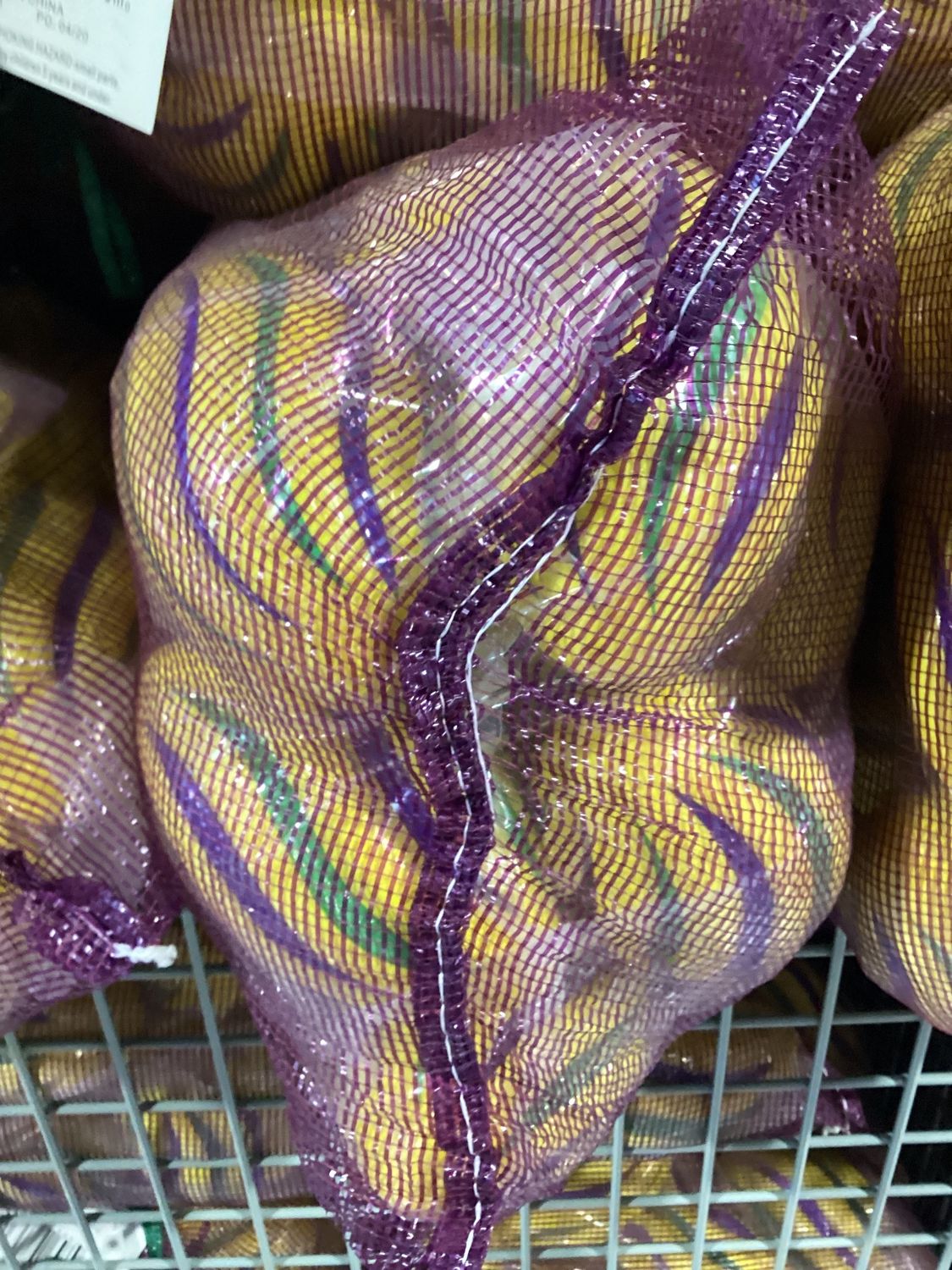 7&quot; Foam Football - Purple, Green and Gold (Case of 40)