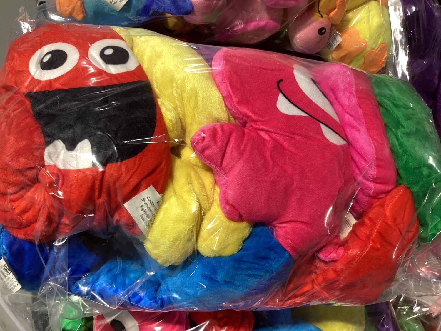 8" Plush Assorted Monsters (Dozen)