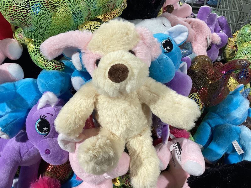 8.3" Floppy Plush Baby Dog single