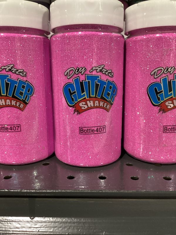 8oz Glitter - Hot Pink Rainbow Series (Each)
