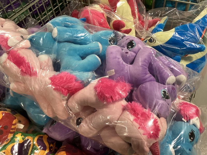 9" Plush Standing Unicorn - 3 Colors (Dozen)