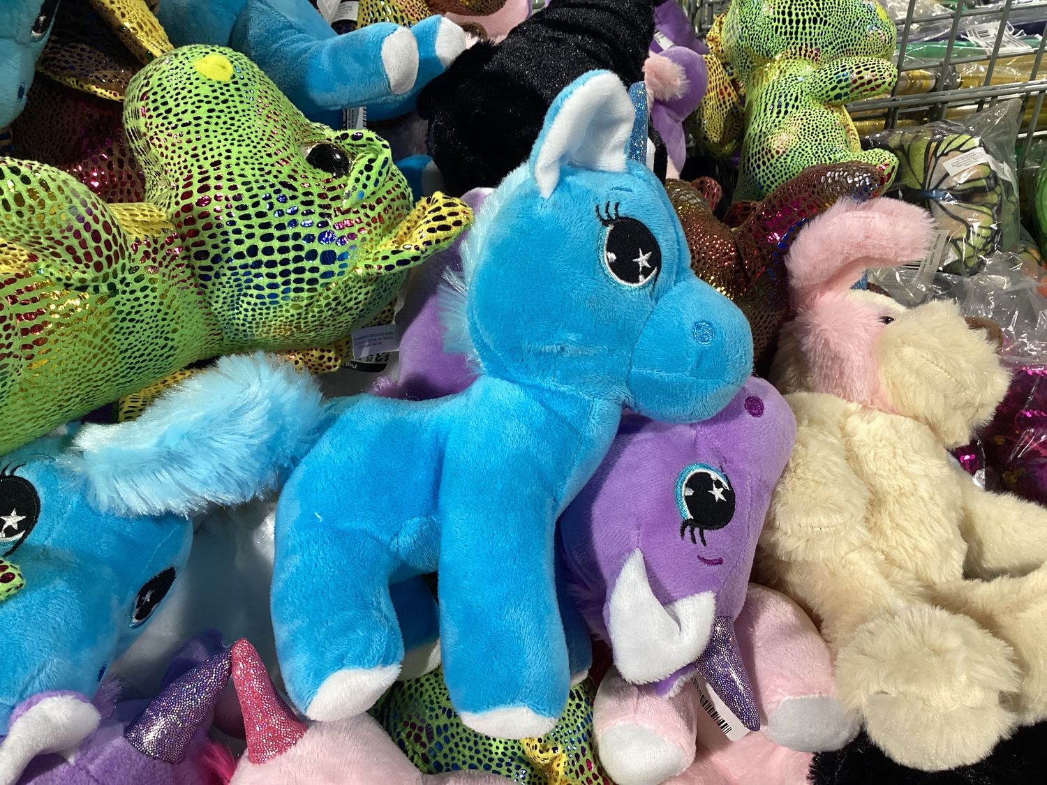 9" Plush Standing Unicorn - 3 Colors single