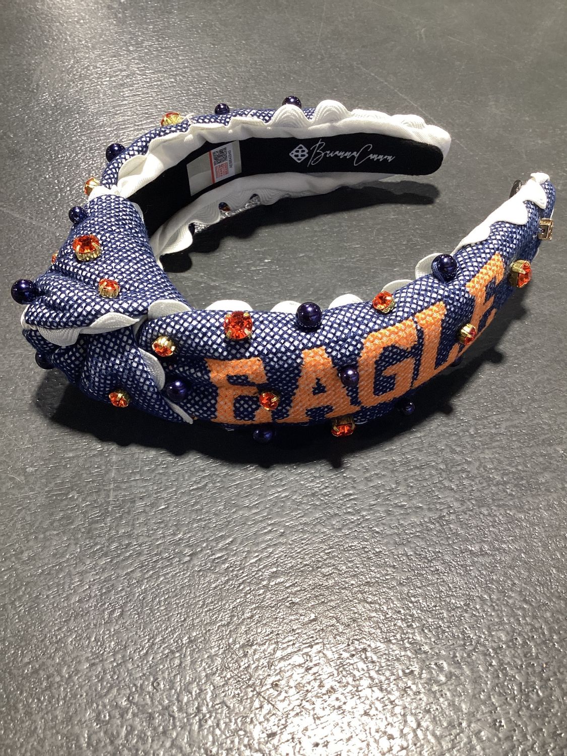 Adult Size WAR EAGLE Cross Stitch Headband