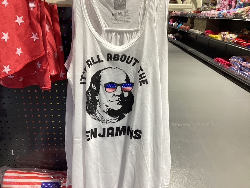 All About the Benjamins Tank 2XL