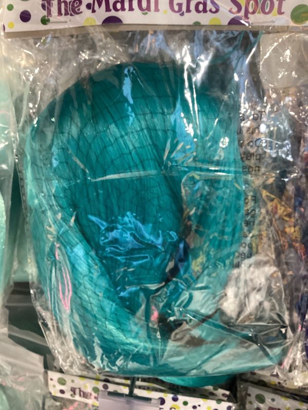 Aqua Bob Wig with Bangs (Each)